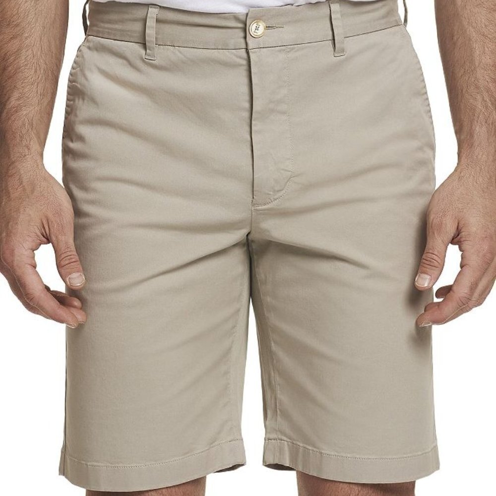 Robert Graham Ridge Classic Fit 5 Pocket Casual Shorts Men's Khaki